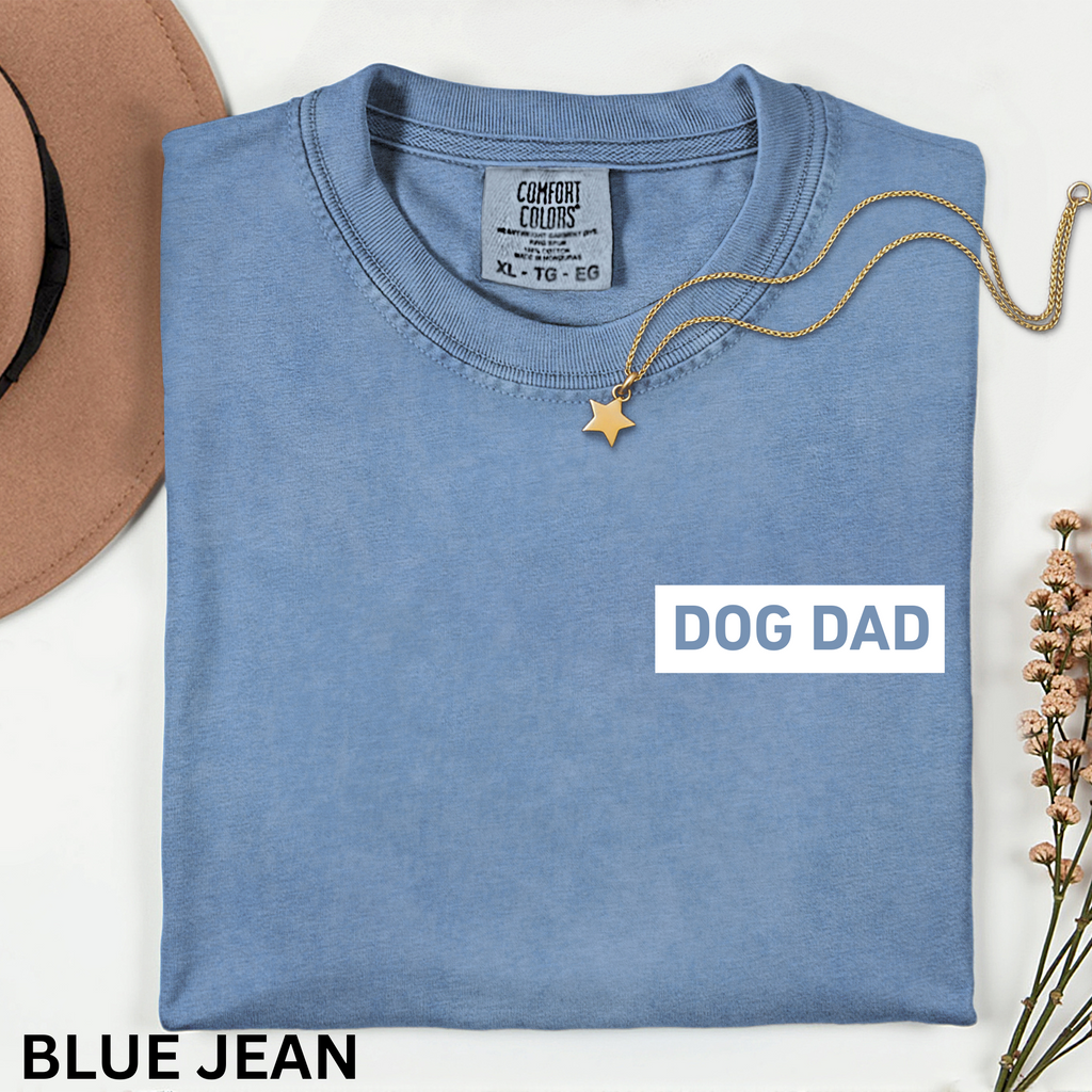 dog dad box tshirt - The Happy Floof