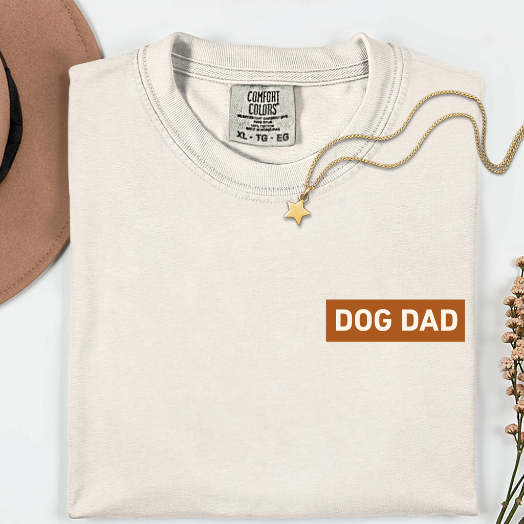 dog dad box tshirt - The Happy Floof